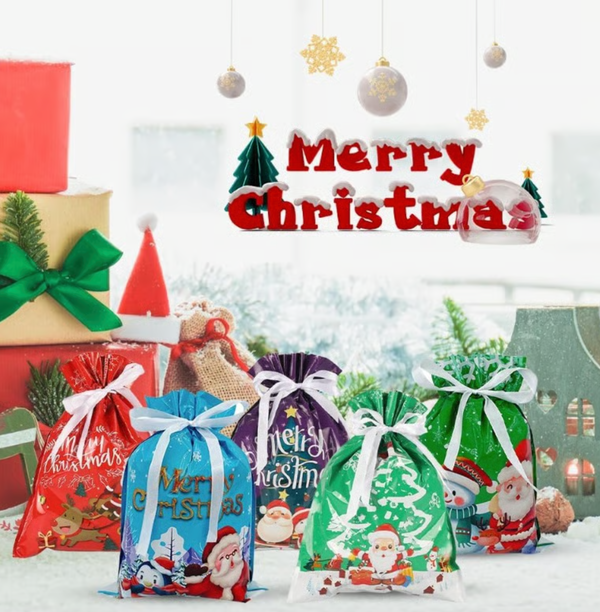 Reusable Holiday Magic Gift Bags