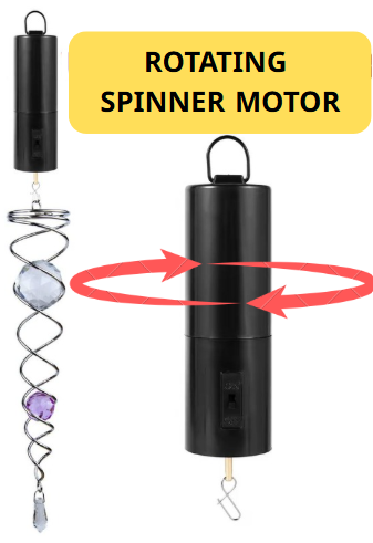 Keep Your Crystal Spinning by adding this Motor!