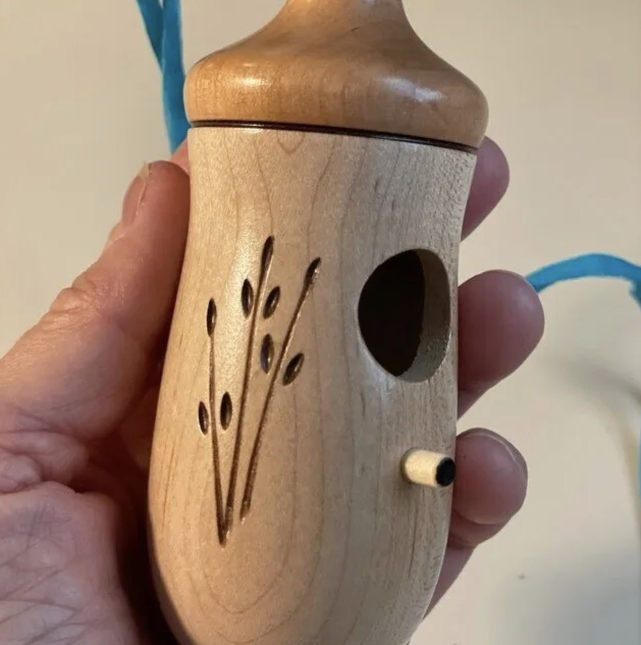 Wooden Hummingbird House-Gift for Nature Lovers