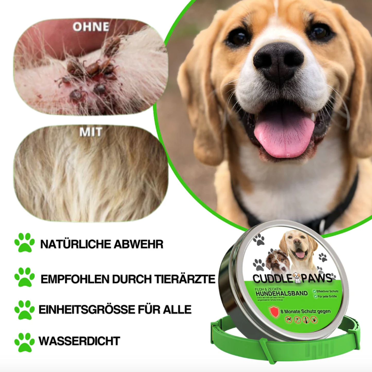 Anti Floh- und Zeckenhalsband