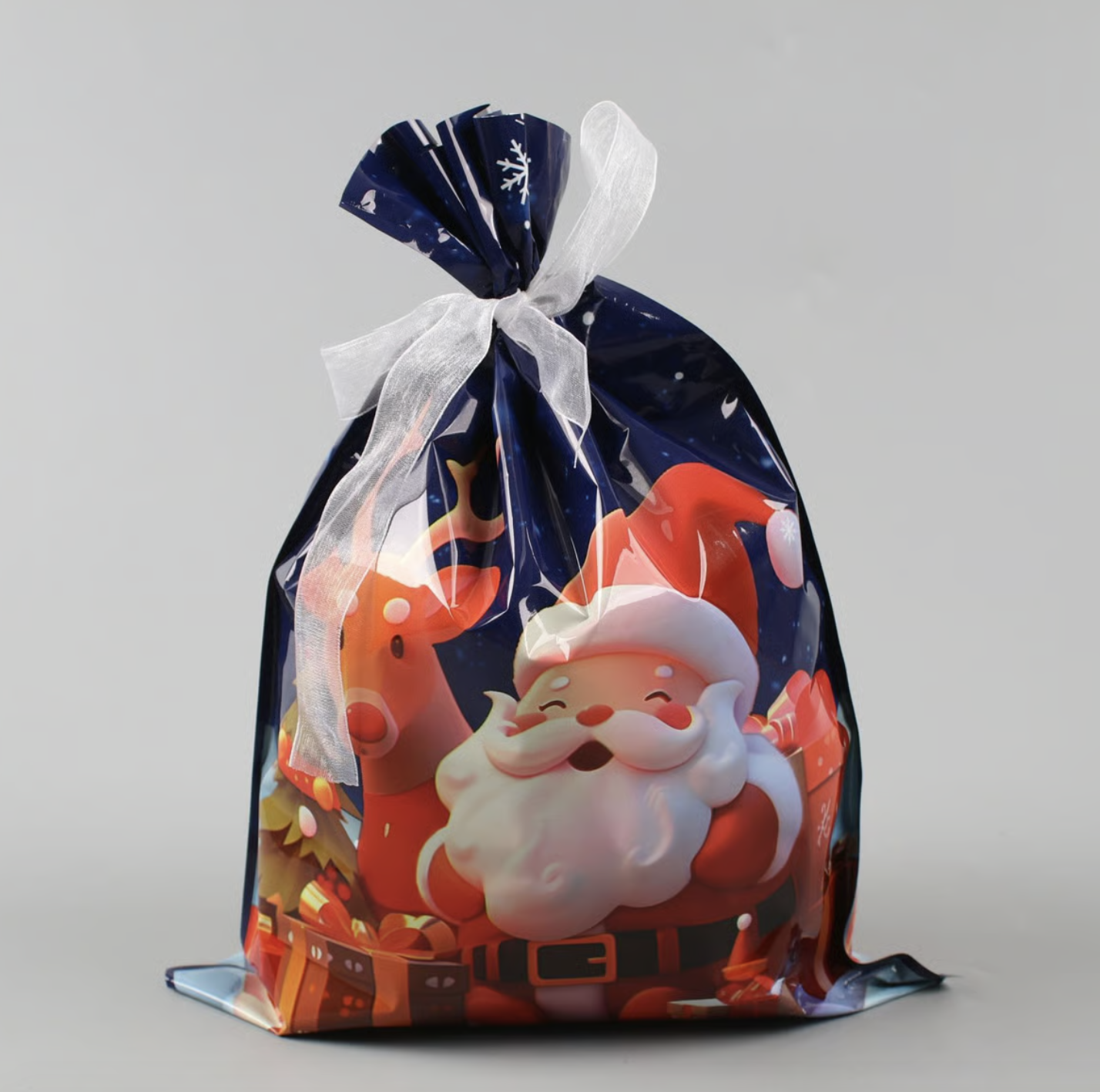 Reusable MerryPouch Christmas Tie Gift Bag