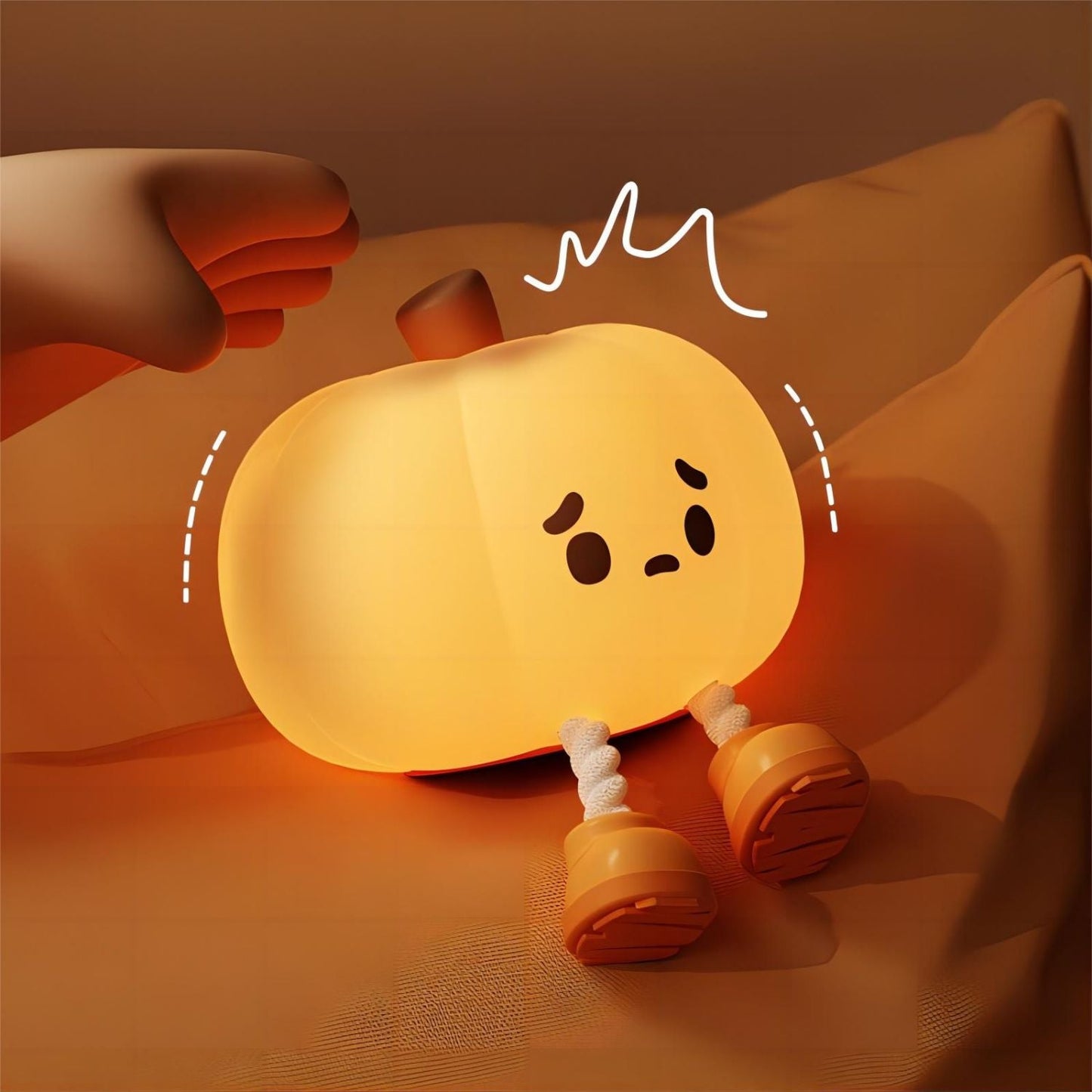 Kids Baby Halloween Pumpkin Night Light