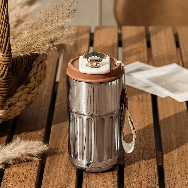 Smart Thermos Bottle LED Temperature Display