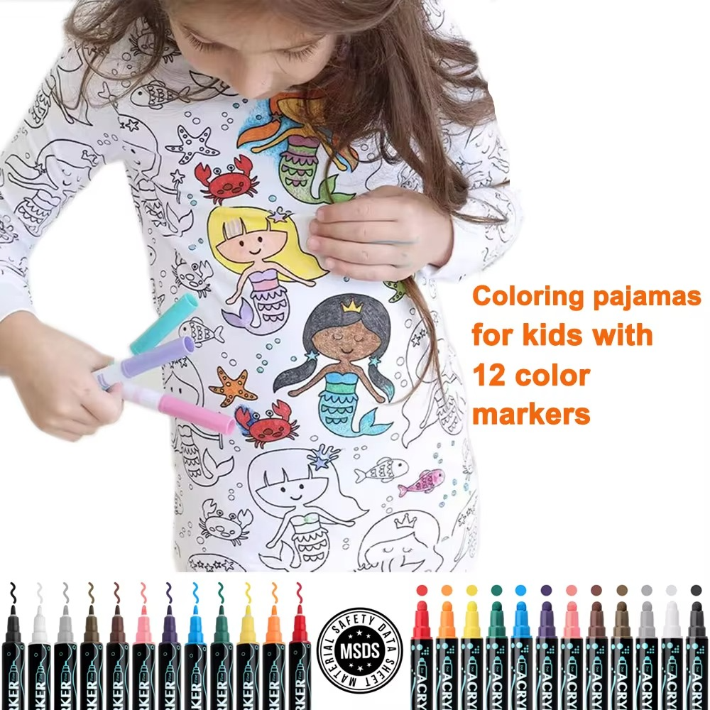Sketchy - Color Me Pyjamas
