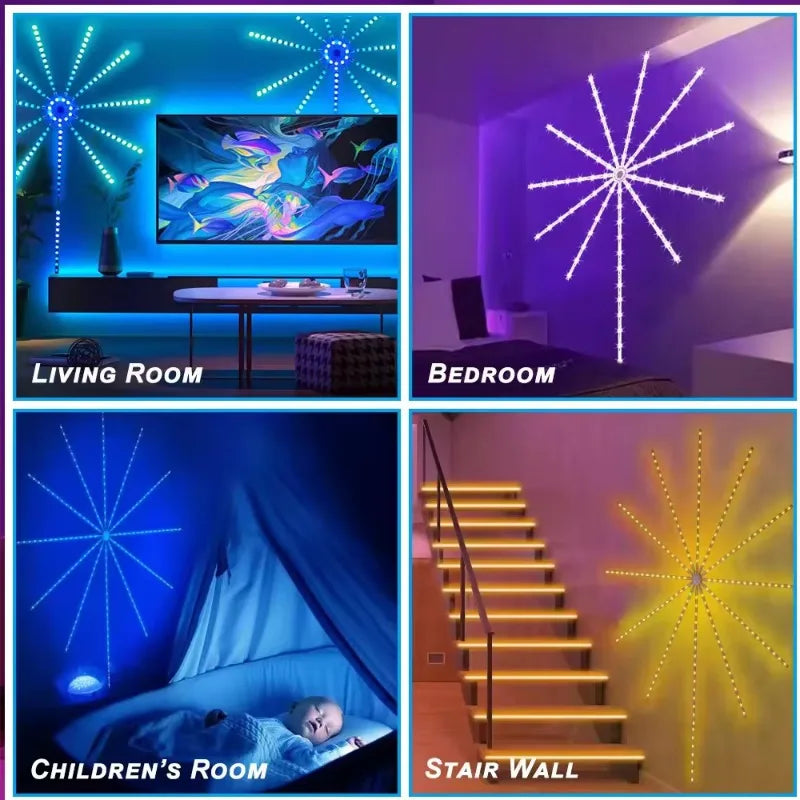 🔥 Last Day Sale Price |🌲 Christmas Fireworks lights🌲