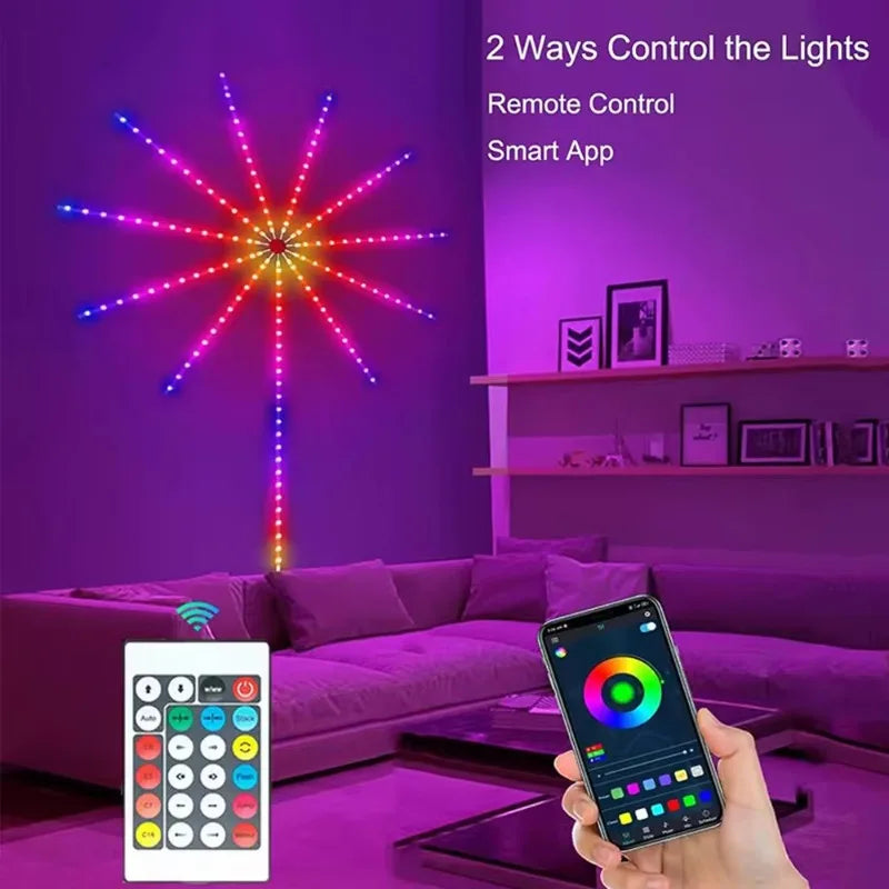 🔥 Last Day Sale Price |🌲 Christmas Fireworks lights🌲
