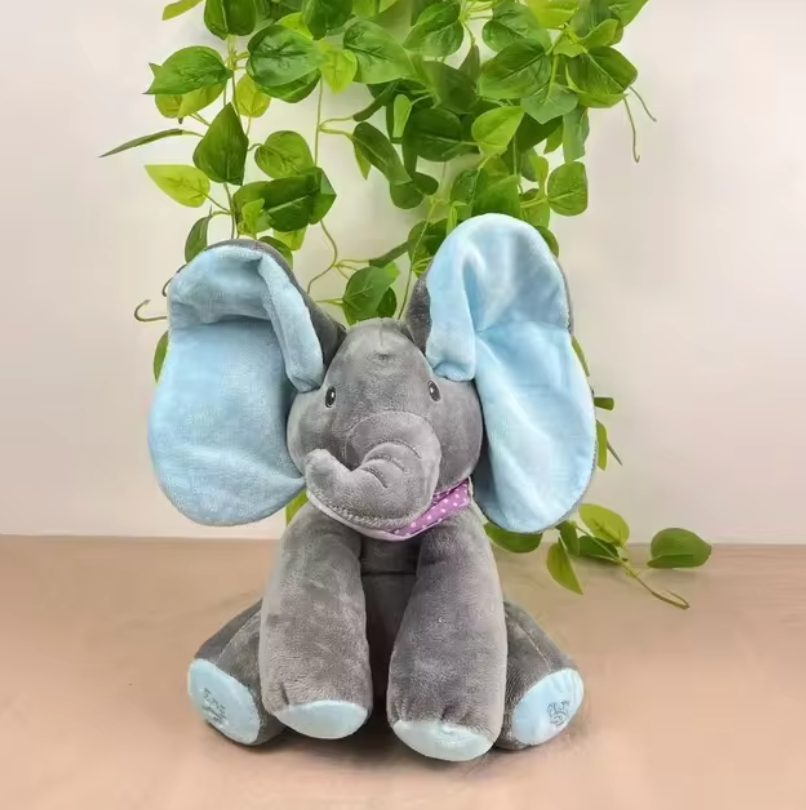 🔥 Last Day Sale Price | Peekaboo Singing Elephant Toy 🌲