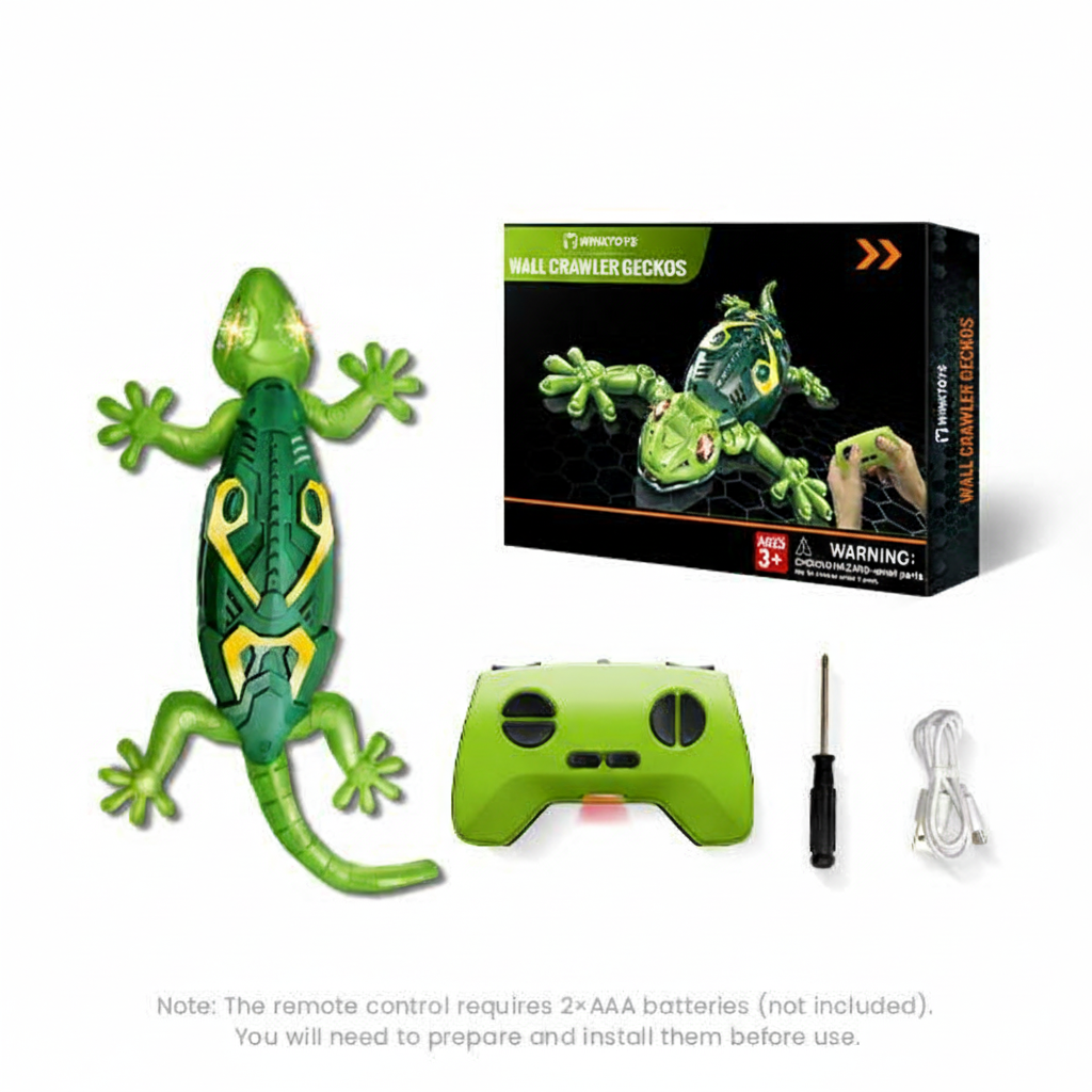 Magic Wall Climbing Geckos