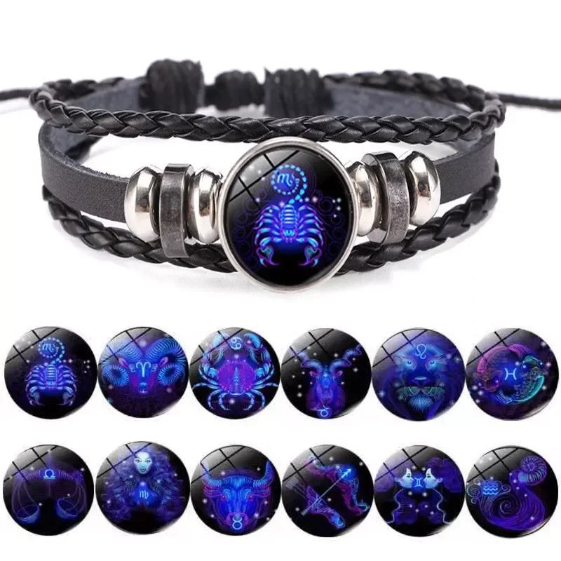 Lucky Zodiac Glow Bracelet-🎁 Gift Your Friend or Relative