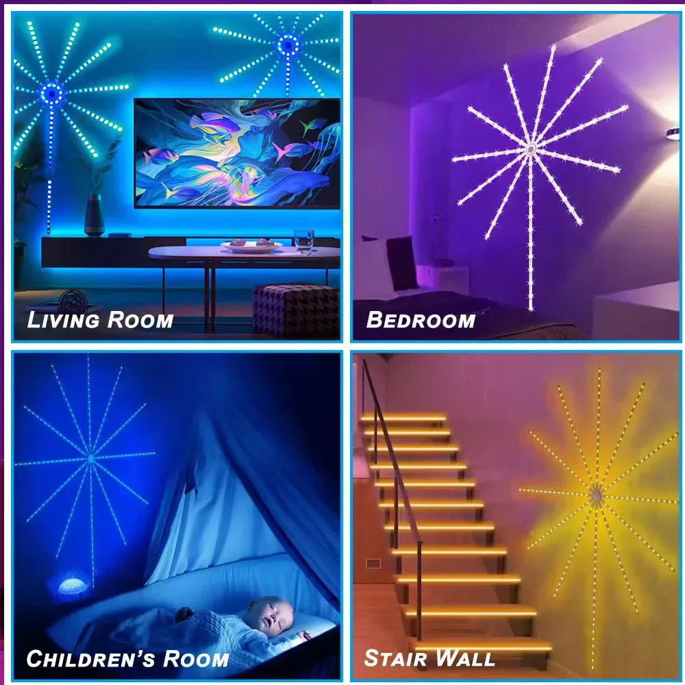 🔥 Last Day Sale Price |🌲 Christmas Fireworks lights🌲
