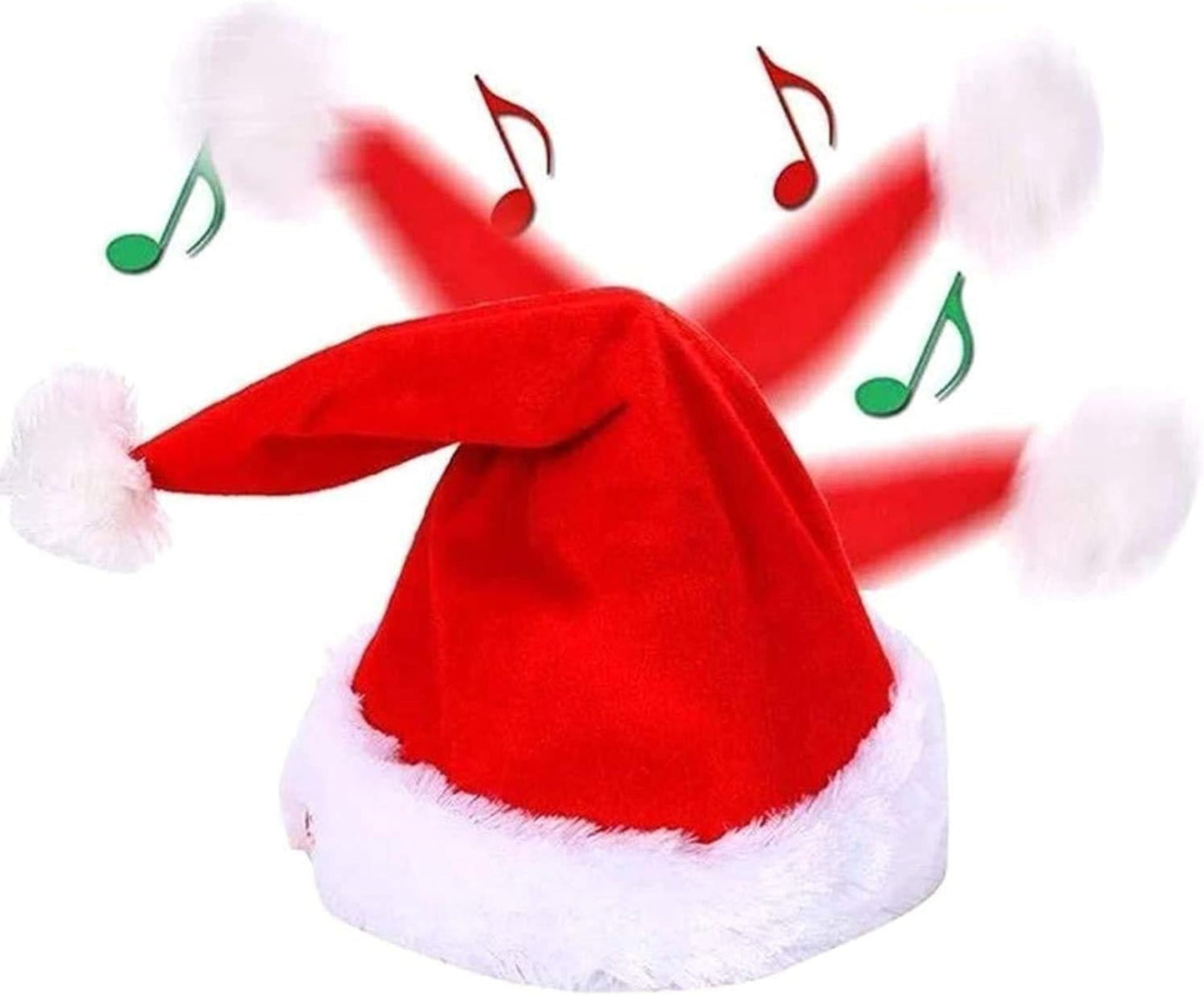 Jolly Singing Santa Hat