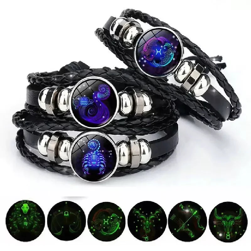 Lucky Zodiac Glow Bracelet-🎁 Gift Your Friend or Relative