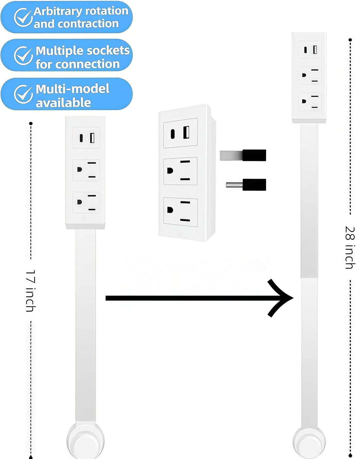 Smart Swivel Socket Hub