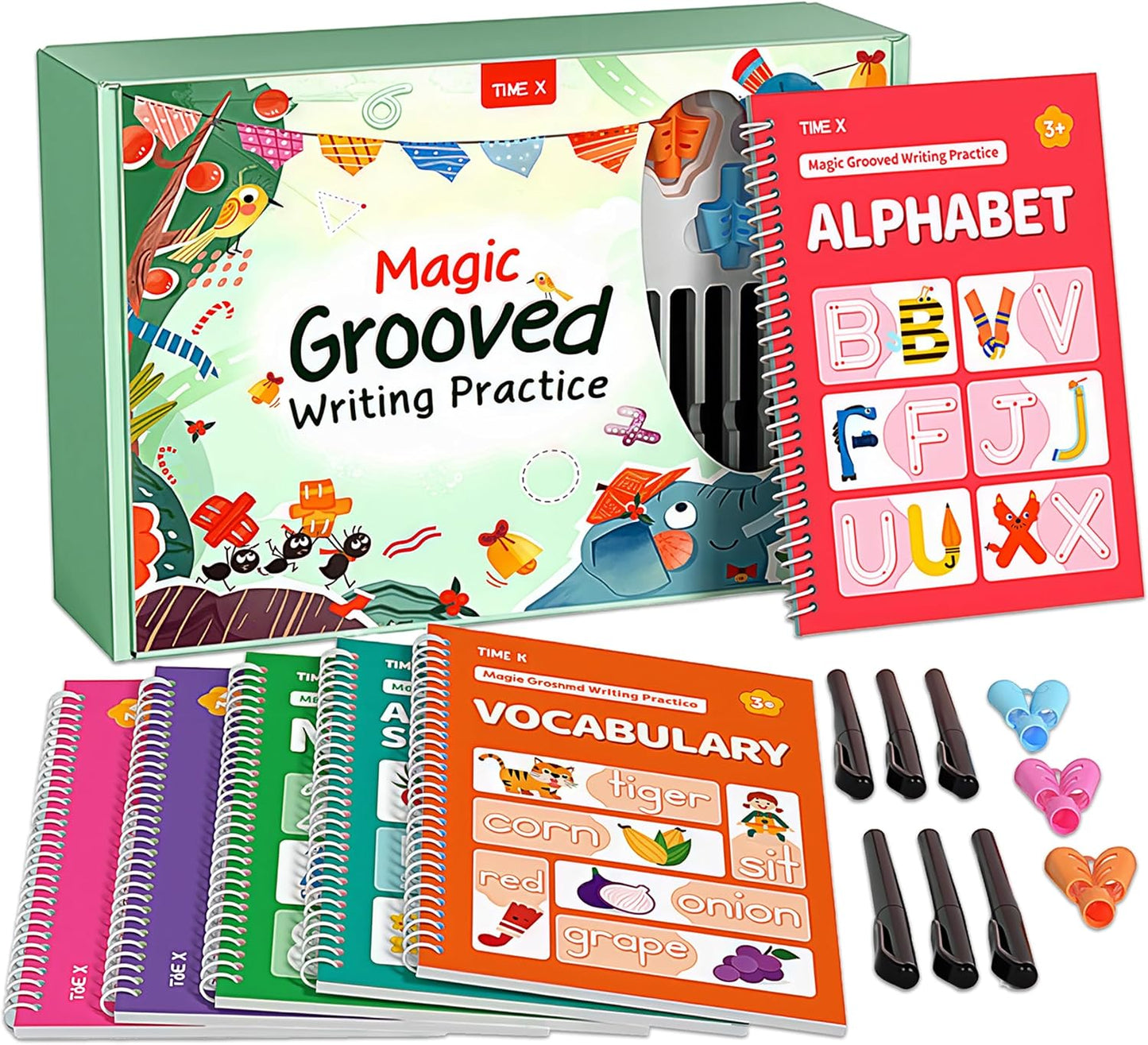 Magic Grooved Writing Books (Practice 6-Books)