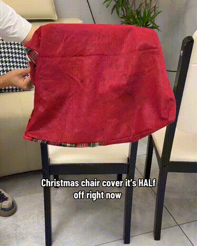 Festive Chair Covers for Christmas