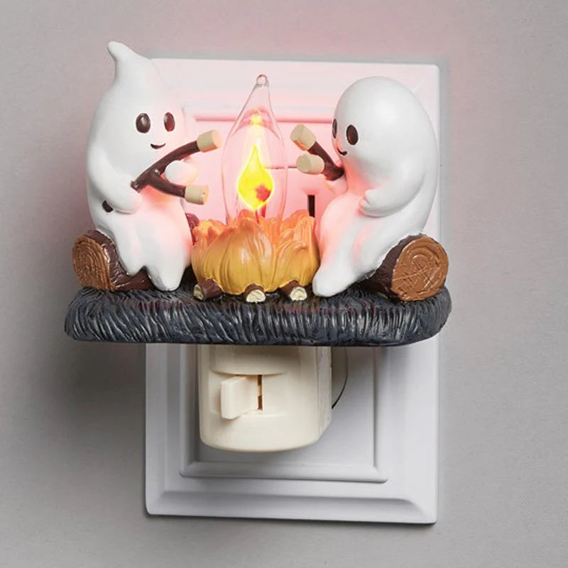 2024 Geister-Lagerfeuer-Flackerlicht✨🔥👻