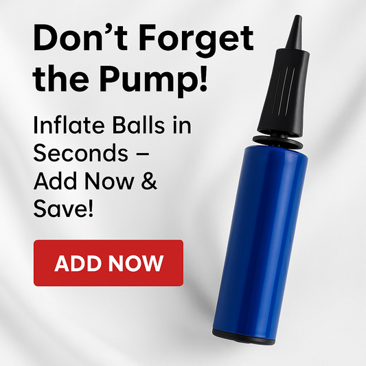 Pump to inflate Balls for Granny Pants