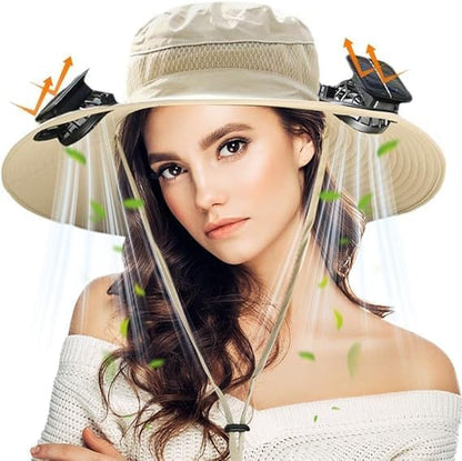 🔥  One time offer - Get another Unisex Breezy Solar Fan Hat at discounted price! (SAVE $5)