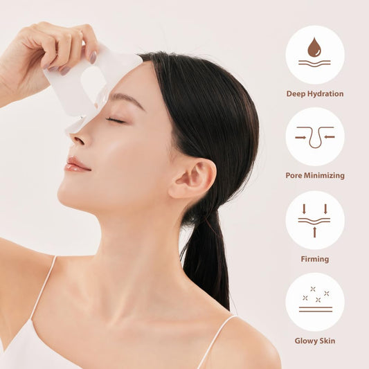 Biologische Kollagen Tiefenmaske (5 Masken)