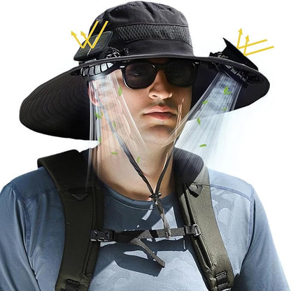 🔥  One time offer - Get another Unisex Breezy Solar Fan Hat at discounted price! (SAVE $5)