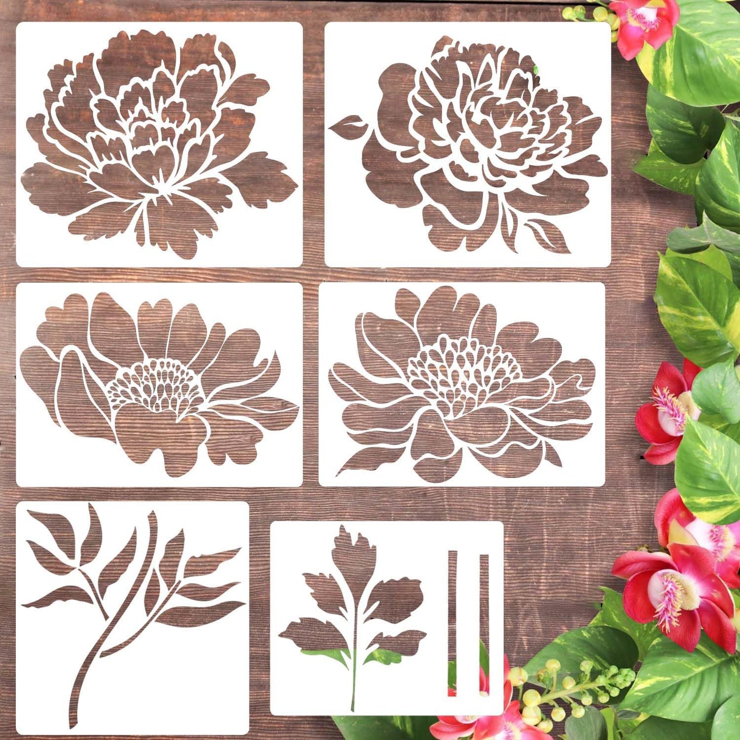 🔥 One Time Offer: Get Another Style of Flower Stencils just for $9.95 ( Save $5)