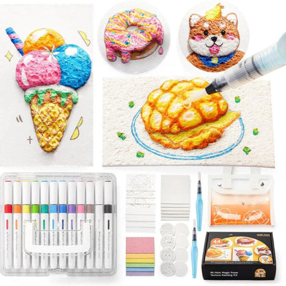 Magic Puffy Art Foam Painting Kit