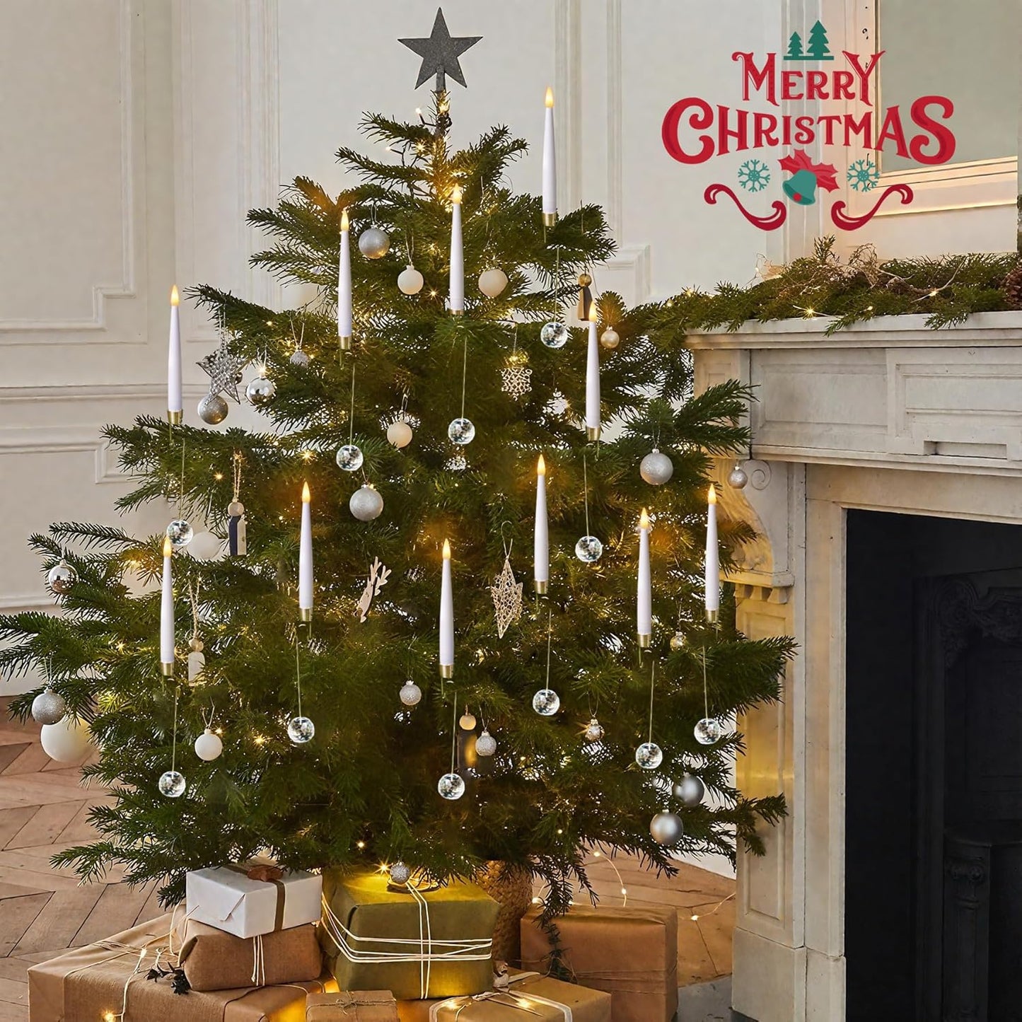 🔥 Last Day Early Christmas Promotion-50% OFF🎄 | Elegant LED Taper Candles| 6 Candles + Remote