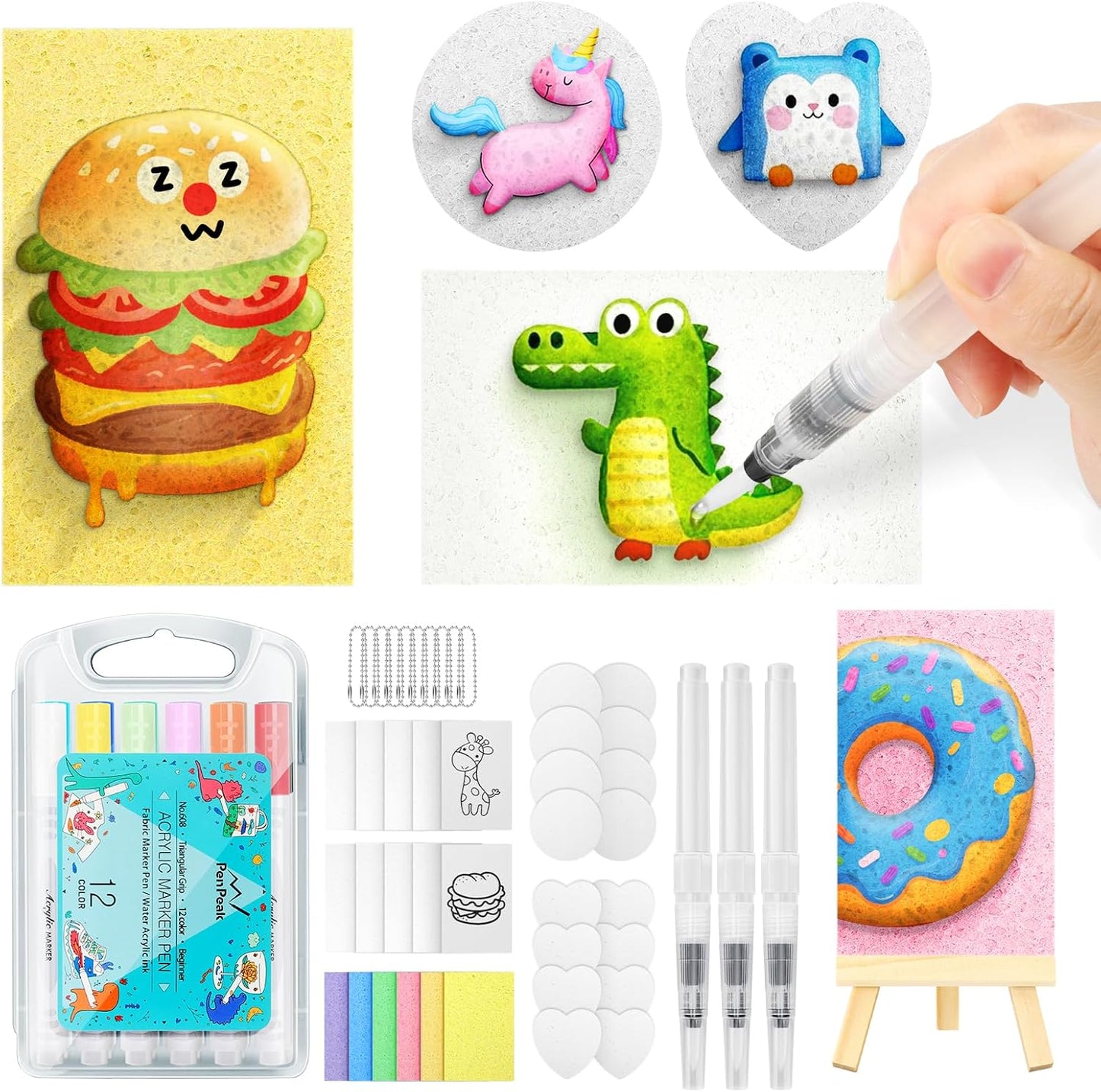 Magic Puffy Art Foam Painting Kit