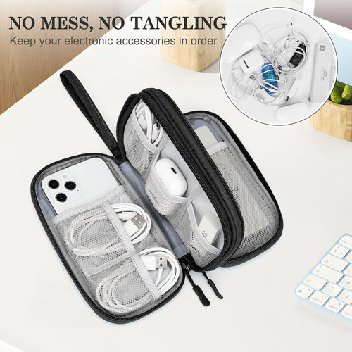Travel Cable Organizer Pouch Electronic Accessories