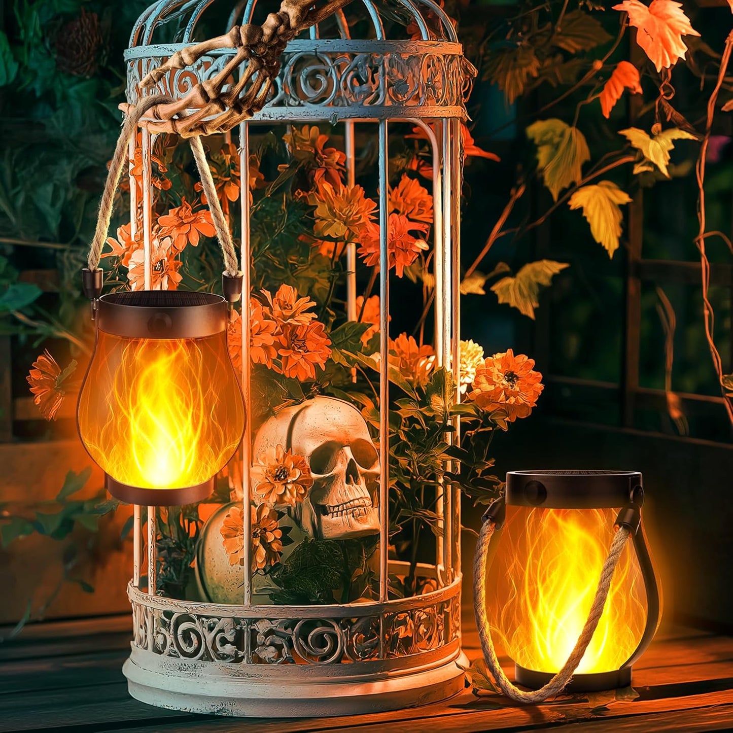 🔥 Last Day Sale Price | Glow in the Dark Solar Lantern.