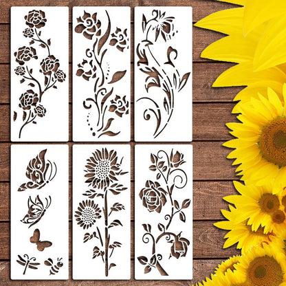🔥 One Time Offer: Get Another Style of Flower Stencils just for $9.95 ( Save $5)