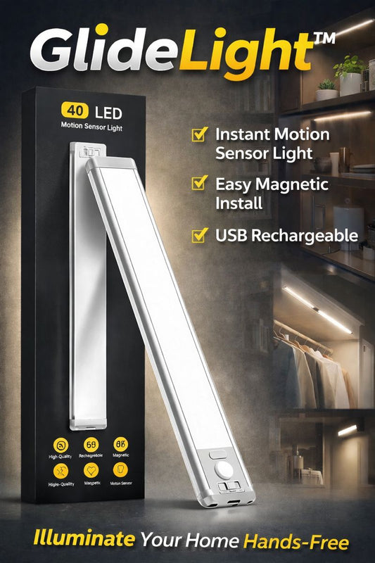 GlideLight™️ -Rechargeable Motion Sensor Light