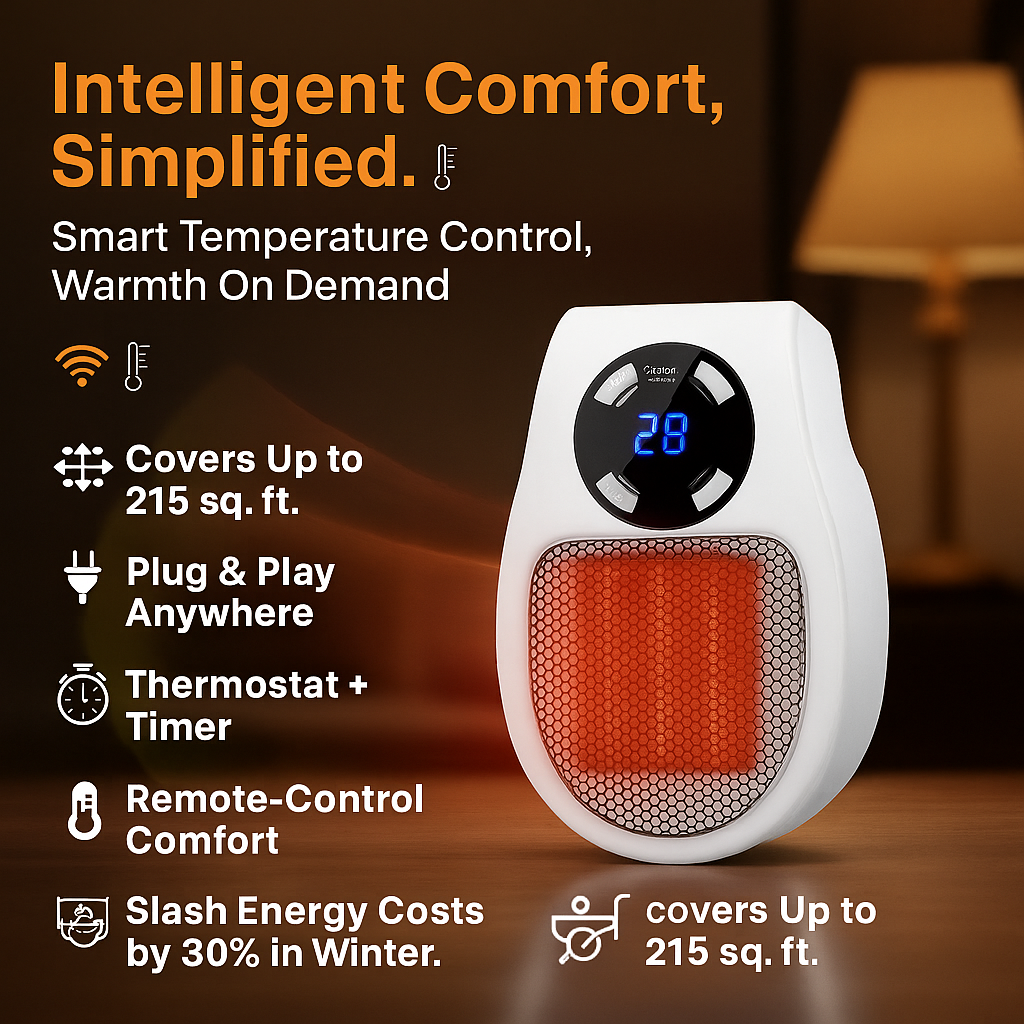 🔥 Cozy Zone Portable Heater
