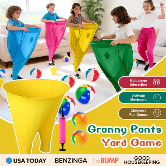 🔥 Last Day Sale Price | Granny Pant Toss Game – Fits Adults & Kids
