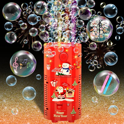 🎁Best Gift-Reusable-Bubbles Firework Machine| Duration of 12 hours