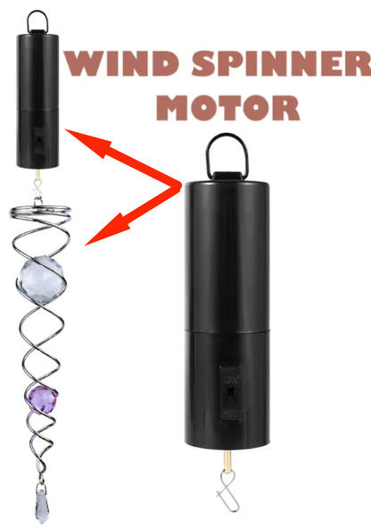 Keep Your Crystal Spinning by adding this Motor!