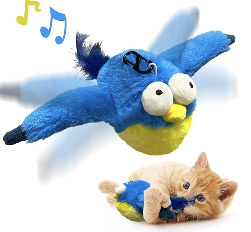 🔥 Last Day Sale Price | 🐾Interactive Lifelike Sandpiper Bird Cat Toy