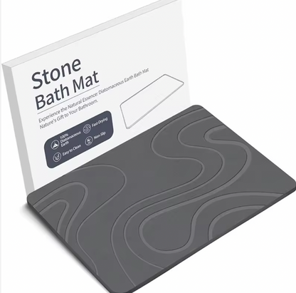 RapidDry Diatomite Stone Bath Mat