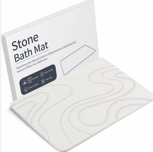 RapidDry Diatomite Stone Bath Mat