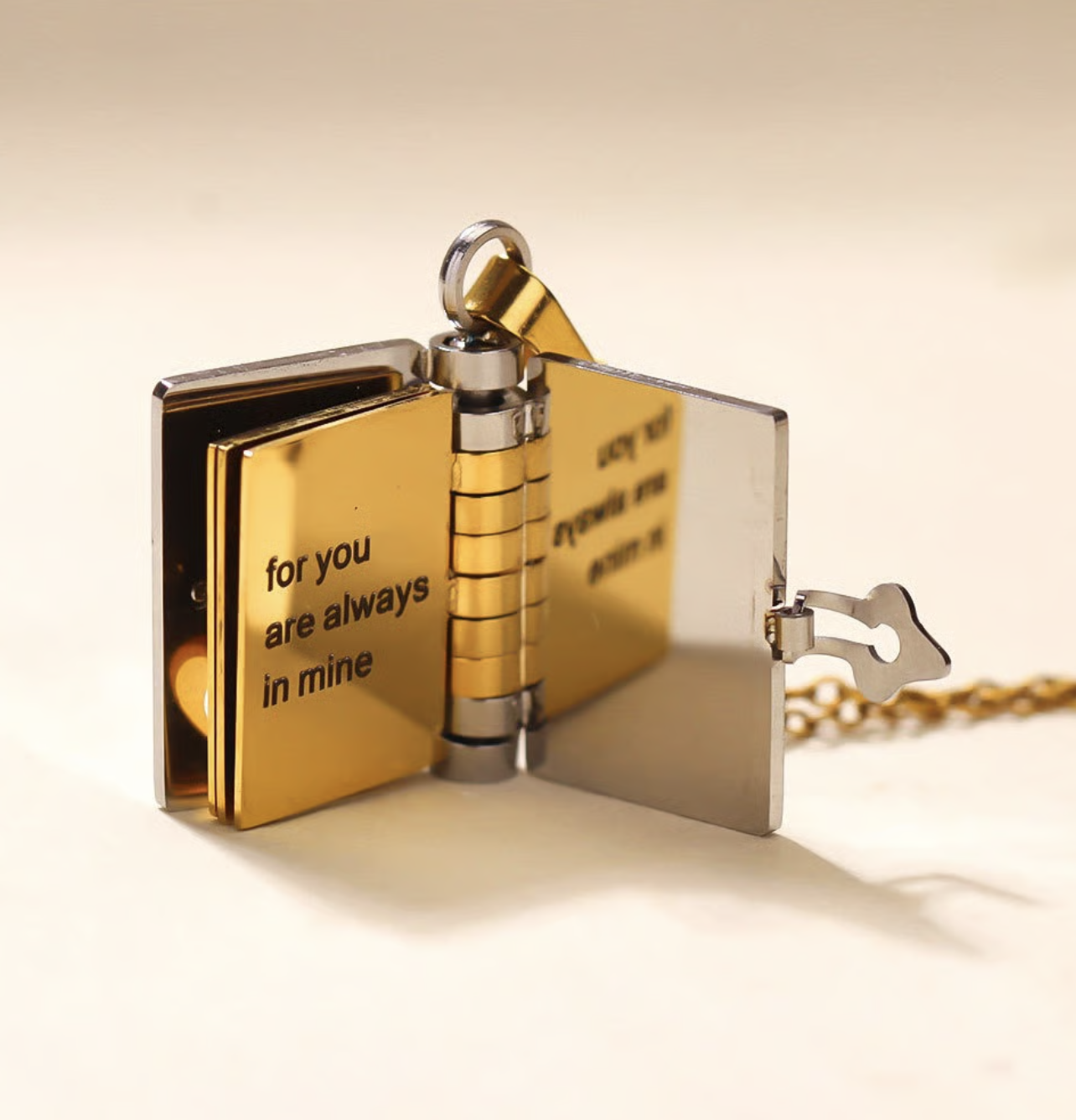 🔥 Last Day Sale Price | Granddaughter Treasured Book Necklace