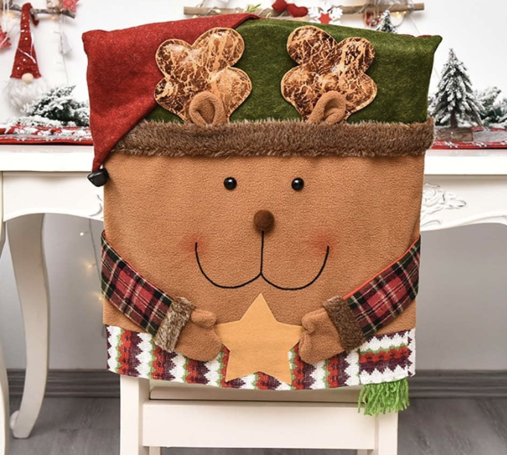 Festive Chair Covers for Christmas