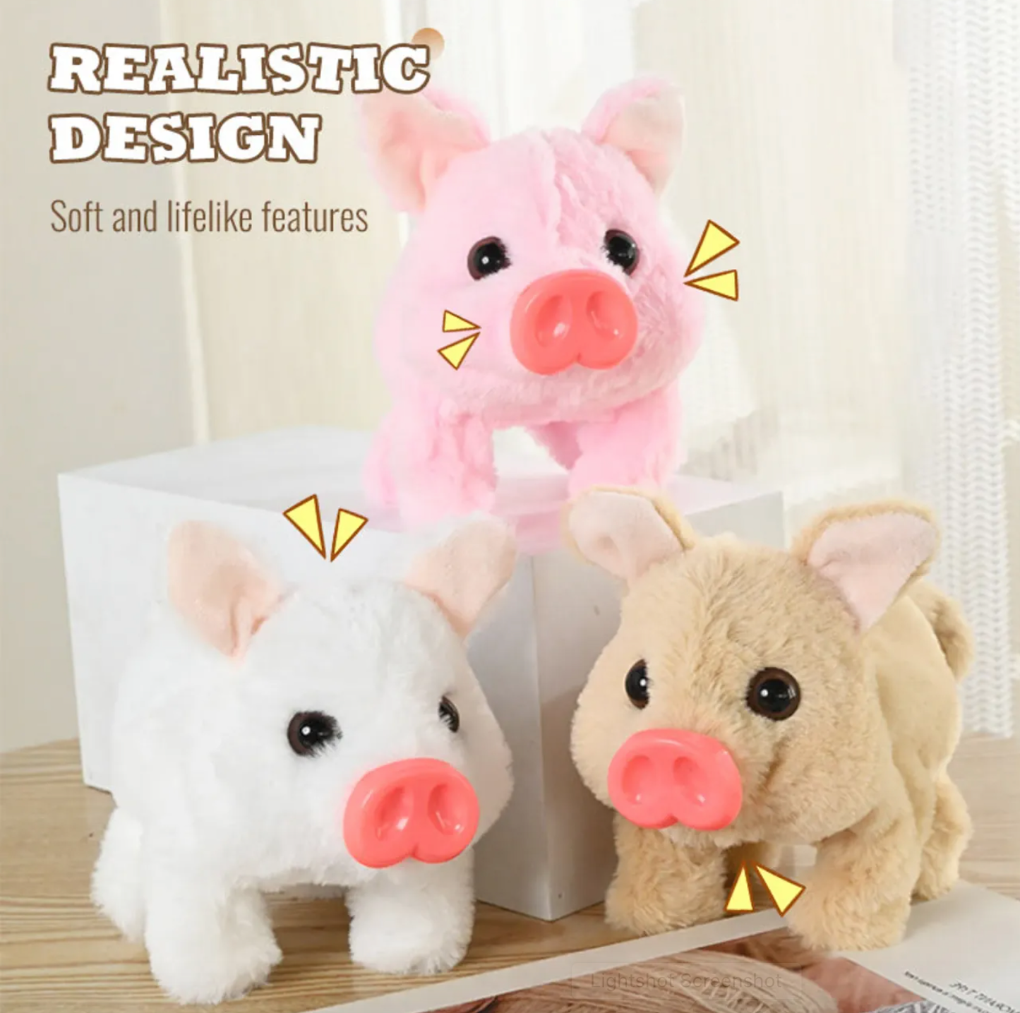 🔥 Last Day Sale Price | 🐷 Piglet - My Realistic Robot Pig 🐷 🌲