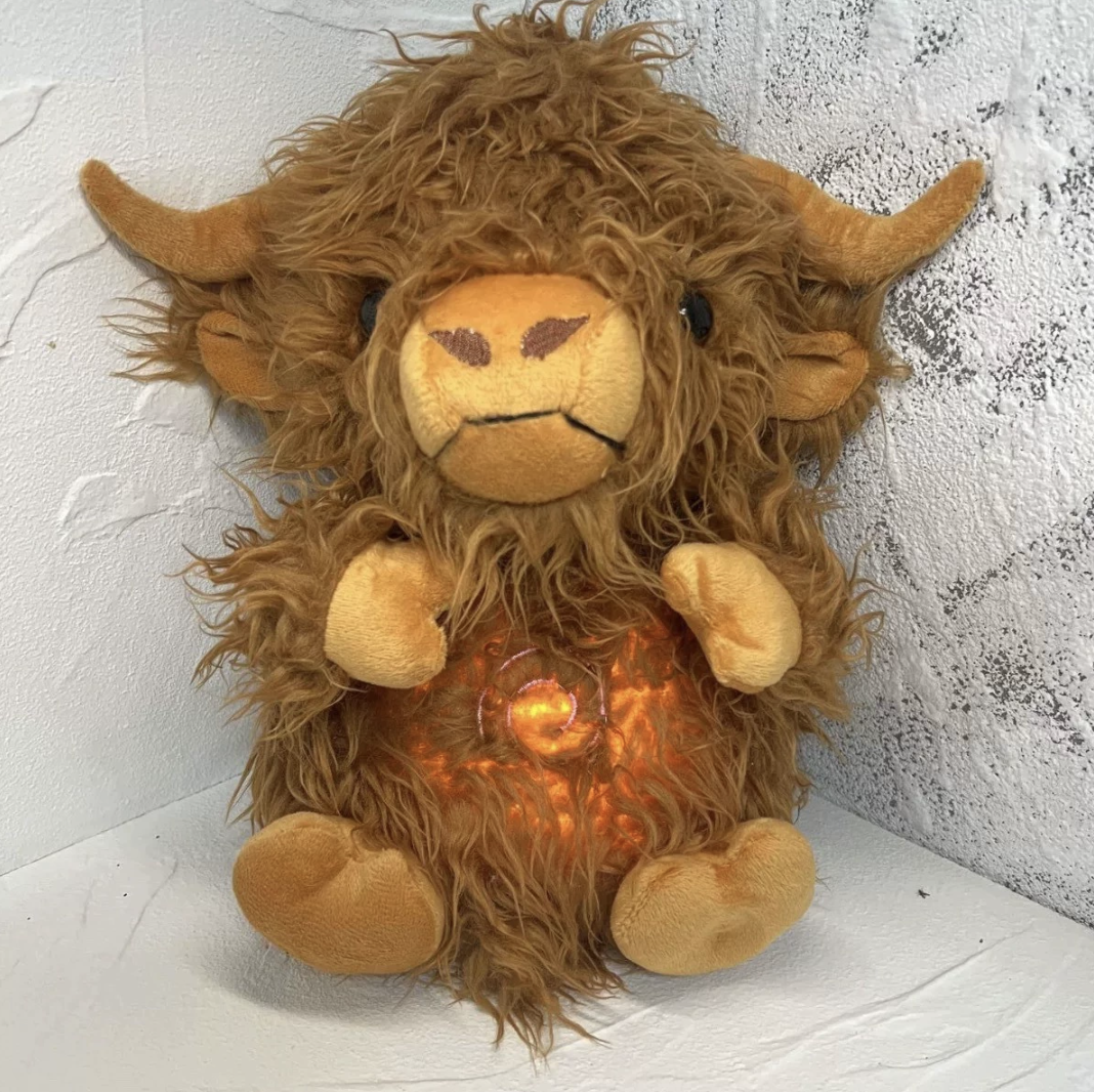 🔥 Last Day Sale Price | 5 Pcs Highland Cow Plush Toy Set Large 14.5"
