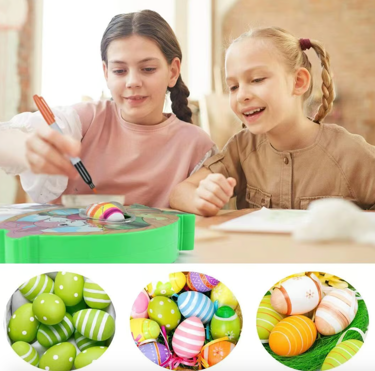 Bunby™-✨Easter Day ✨Mazing Egg Lathe -Perfect gift for Kids🐣