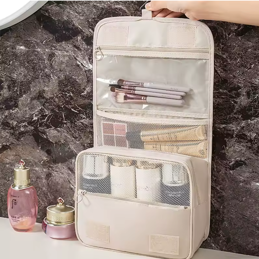 Multifunctional travel cosmetics storage bag