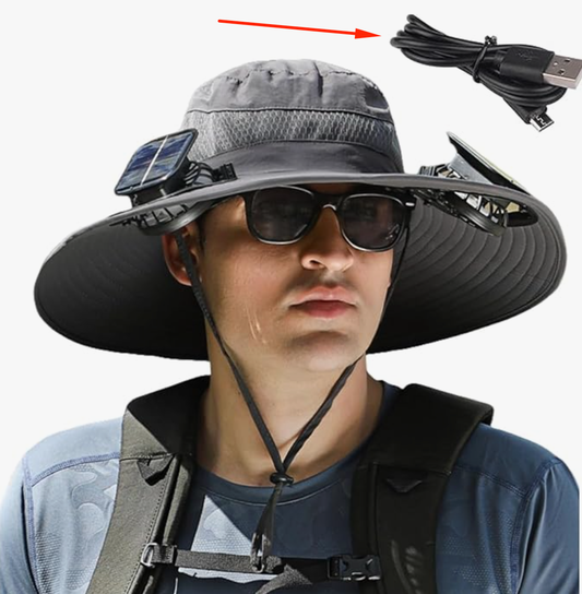 USB Charging Cable for Solar Hat