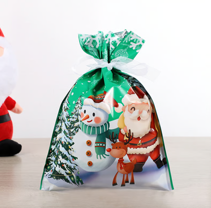 Reusable MerryPouch Christmas Tie Gift Bag