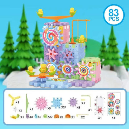 🔥2024 HOT SALE - Educational STEM Electric Gears Blocks Toy