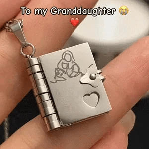 Cherished Memory Book Necklace