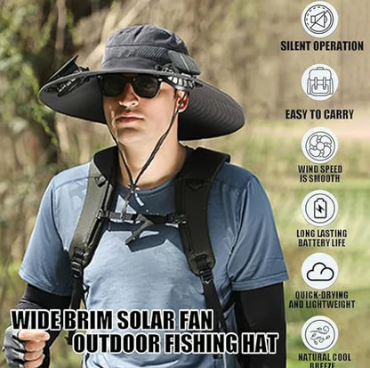 🔥  One time offer - Get another Unisex Breezy Solar Fan Hat at discounted price! (SAVE $5)